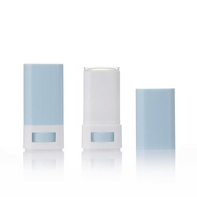 15G 20G Plastique vide Deo Stick avec rouleau Pour le baume de déodorant Impression personnalisée Remplissage du fond