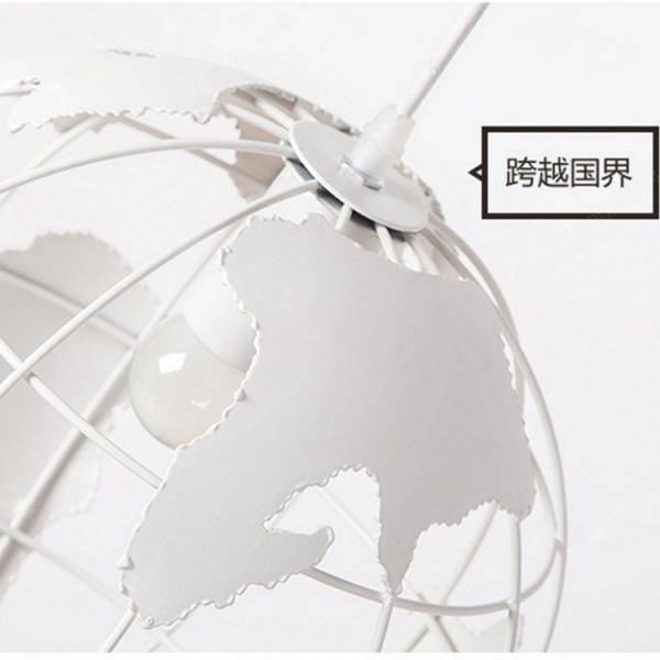 Spherical pendant light Black And White Color For indoor home Decoration (WH-AP-76）