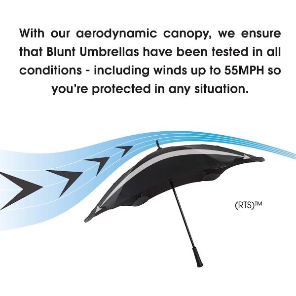 190T Pongee Travel Umbrella 38 inch Waterproof Windproof with Radial Tensioning System