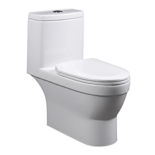 Nouveau WC en céramique à deux pièces avec chasse d'eau Tornado, toilette de luxe