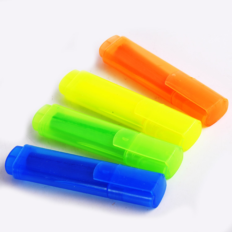Custom logo reliable quality fluorescent color marker pen set