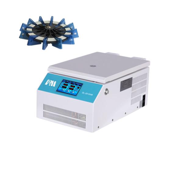 7 IPS Touch Screen Laboratory High Speed Cold Centrifuge With Fixed Angle Rotor