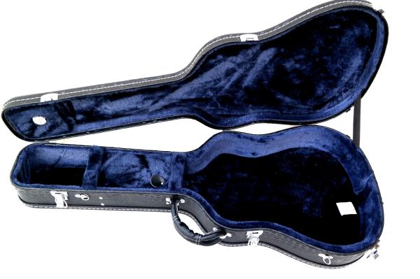 Popular Shockproof Acoustic Guitar Case Durable Wood Structure Premium Leather Lining