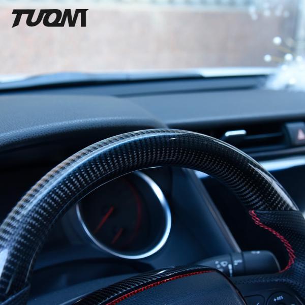 OEM Toyota Carbon Fiber Steering Wheel Leather Camry Corolla RAV4