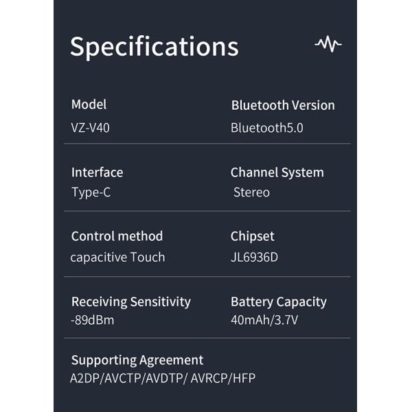 3.7V Truly Wireless Stereo Earphones