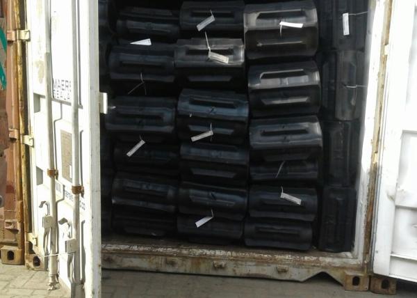Trilha de borracha da ceifeira Jointless contínua para DC70 56links