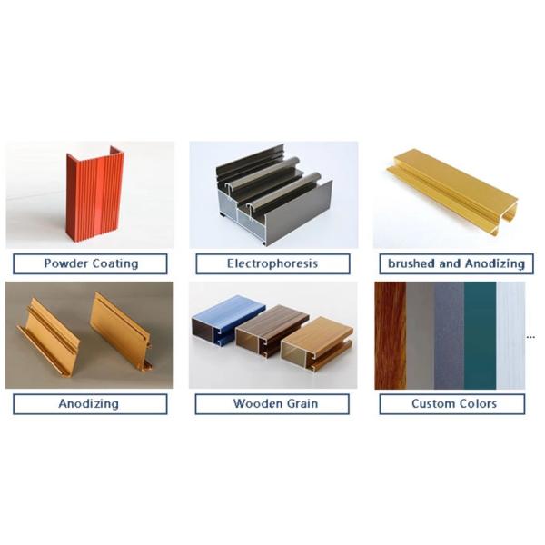 0.4mm-20mm Thickness Aluminum Alloy Extrusion Profile For Industry Cnc