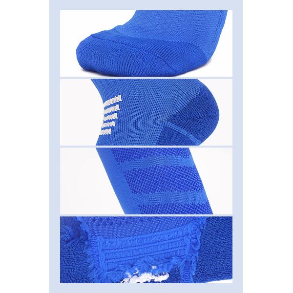 Compression Knee High Athletic Football Socks Colourful Anti Slip Soccer Socks