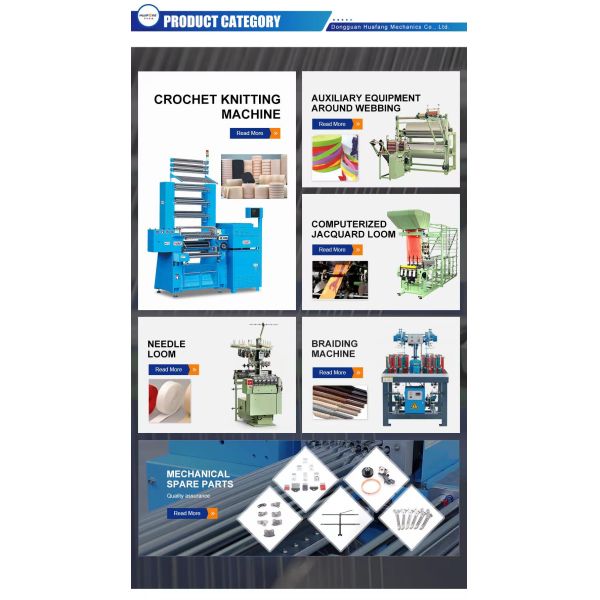 Automatic Flat Knitting Style Crochet Machine Needle with Video Technical Support Electronic Elastic Band Tape Making