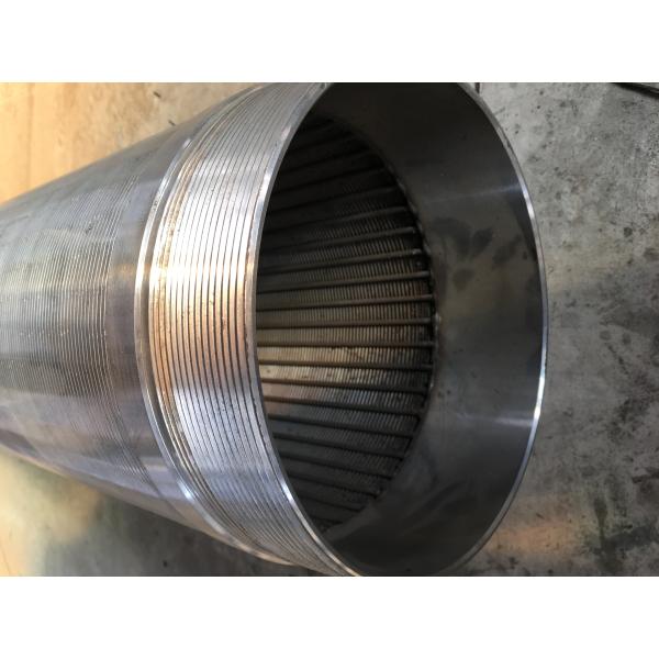 50 микрон размеры слота клин проволока раны экрана трубы из нержавеющей стали фильтр элемент трубы для фильтрации жидкости