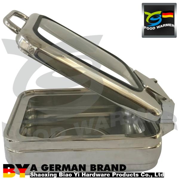 4L Catering Chafing Dishes 280*370*140mm Sturdy Body High Strength Corrosion Resistant