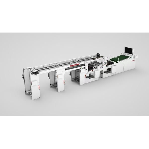 Electric Drive Type Flute Laminator Machine for Maximum Size 1650*1400 and Customer's Request