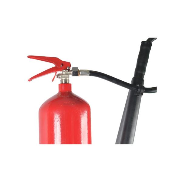 Portable Usef 3KG Red Cylinder Fire Extinguisher 167 Bar Carbon Dioxide And Fire