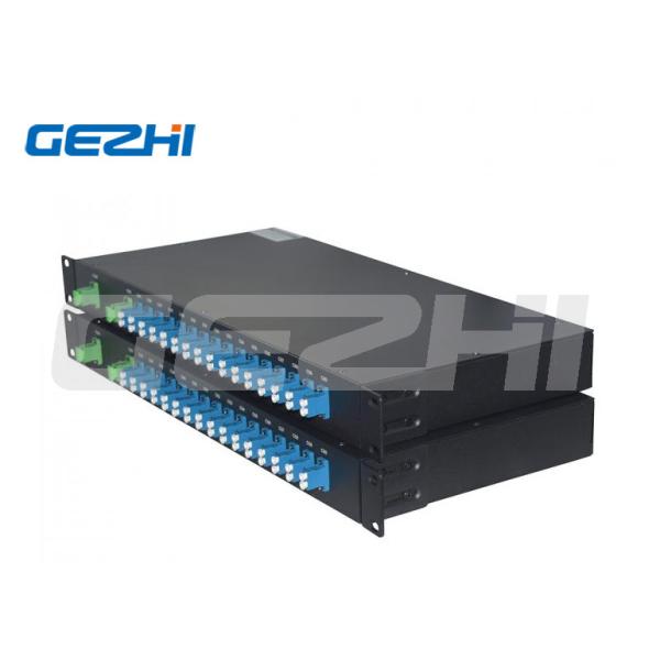 16 Channels Dual Fiber DWDM Mux Demux Module with 1U Rack Mount LC UPC Connector