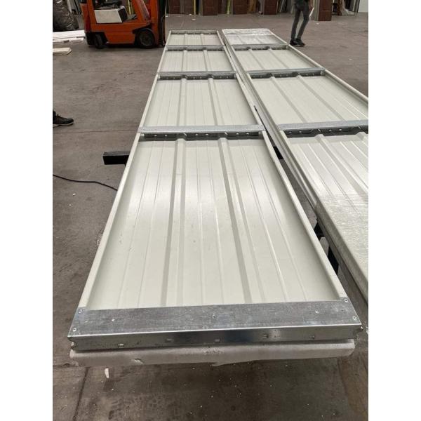 Gauge 24 Gauge 25 Galvanized Steel Commercial Sectional Garage Door Panel Roll Forming Machine