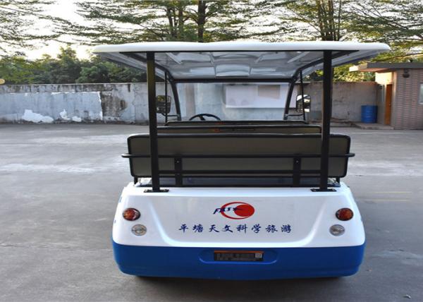 8 Seater Electric Sightseeing Bus For Hotel / Club / Airports Public Transportation