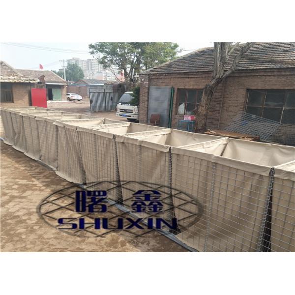 барьер 5mm Hesco 2m гальванизированный высотой военный