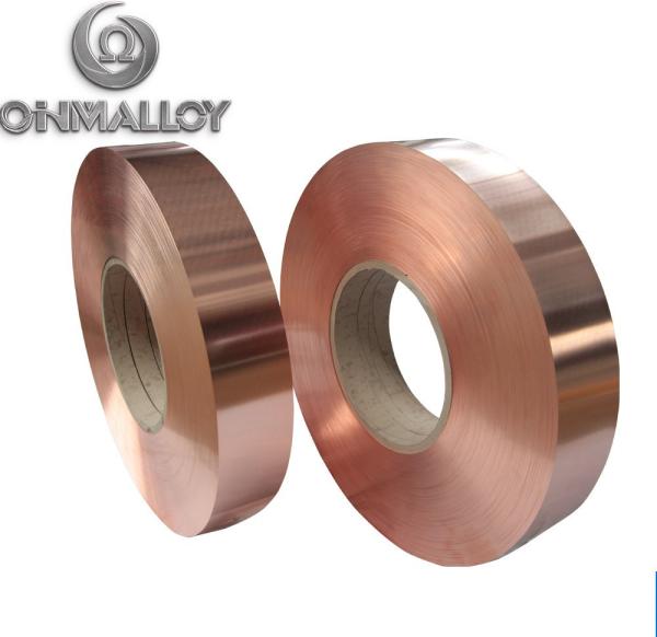 Tira macia super C17200 ASTM B601 0.3x250mm do berílio do cobre de TB00 HV