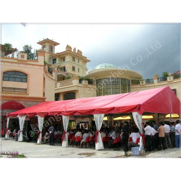 Red Roof Cover Outdoor Event Tent Garden Marquee Hire ISO CE Certification