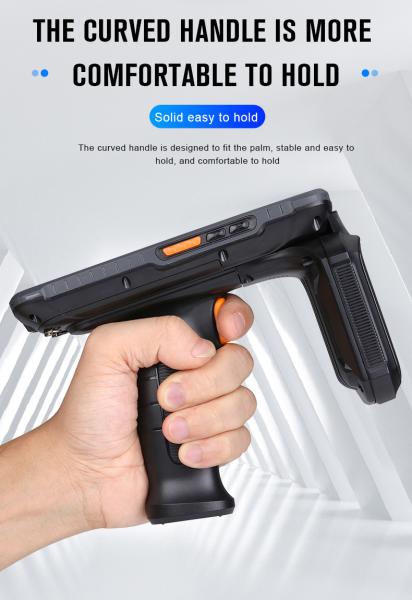 Inventory Tracking Android 11 4G NFC Rugged Handheld PDA with 1D 2D QR Barcode Scanner