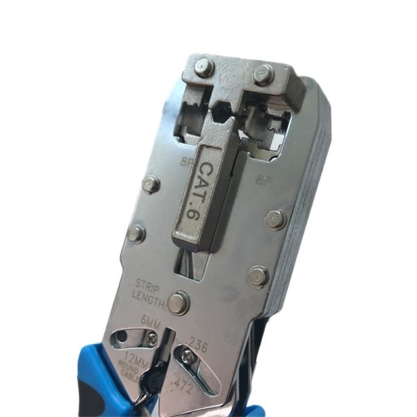 Kico 2810R Multifunctional Pliers Tool  Crimping Striping Cutting Tool for RJ45/ RJ11 Cat6/Cat6a