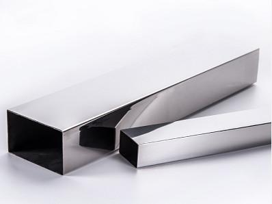 304 Rectangle Stainless Steel Square Pipe Anticorrosive Rustproof