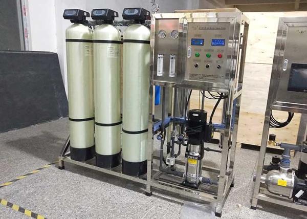 Automatic Osmosis Inverse Water Purification Plant FRP 500GPD / 1000 GPD
