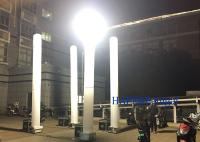 3-5M 1000w simples y rápidos pilares inflables de torres de luz para iluminación de un área grande