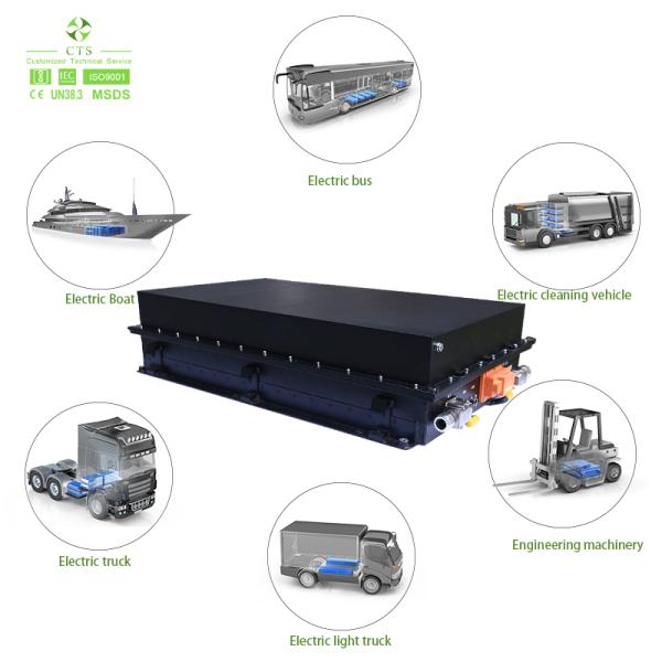 CTS Standard 614.4V 230Ah 141KWh Lifepo4 Marine Passenger Boat Lithium ion Battery