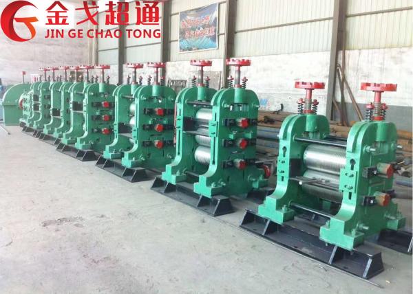 High Speed Steel Rolling Machine , 5 Tons / Hour Steel Rolling Mill Machinery