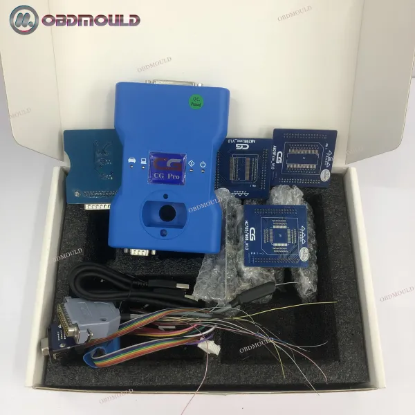 Latest Version V2.2.6.0 CGDI Pro Cgpro 9S12 Programmer Full Version With All Adapters Including New CAS4 DB25 and TMS370 Adapter
