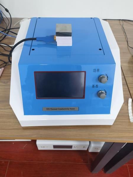 Método de fuente de calor de plano transitorio para el probador de conductividad térmica