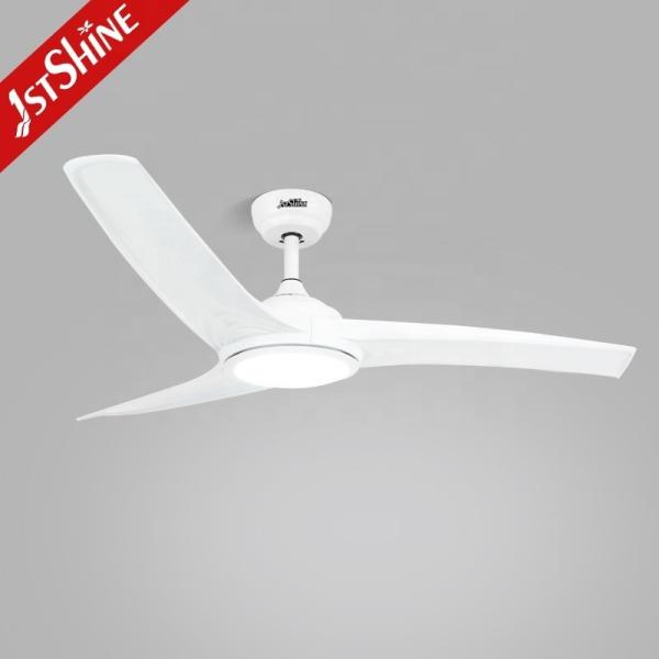 Home Office Ventilador de teto de 52 polegadas com iluminação decorativa LED e interruptor de controle remoto
