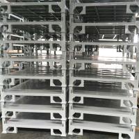 Galvanizado Armazém em pilha, estante, pallet stillage cage