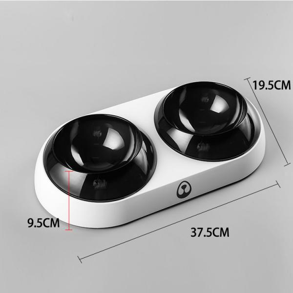 Анти- шар любимца двойника черноты выскальзывания, размер 37,5 * 19,5 * 9.5КМ фидера кошачьей еды