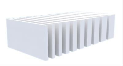1050℃ Calcium Silicate Insulation Board High Strength Calcium Silicate Sheets