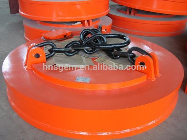 Powerful Electric Lifting Magnets Grade C Strong Excitation Control System
