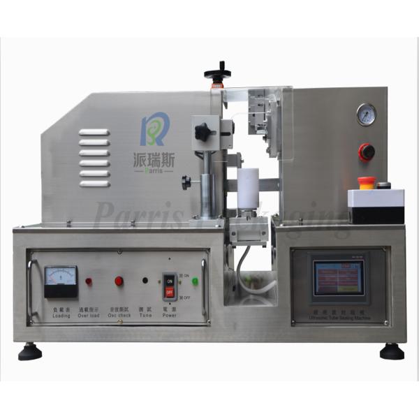 316 Stainless Steel Table Top Tube Filling Sealing Machine For Toothpaste