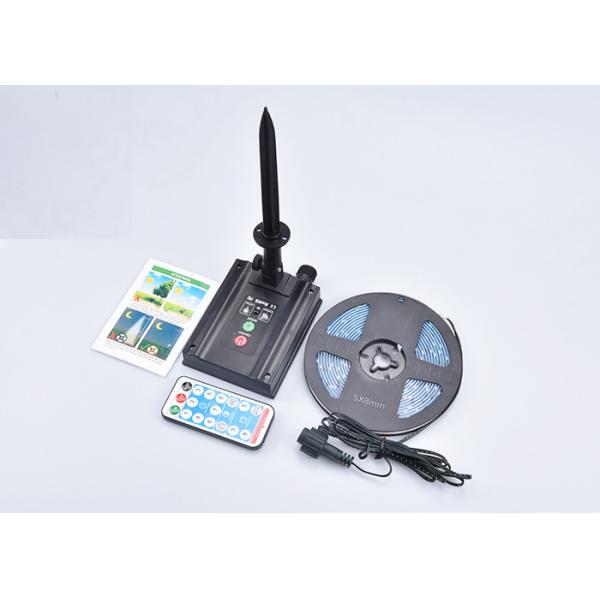 Solar al aire libre 7000K de SMD 2835 accionado llevó luces de tira