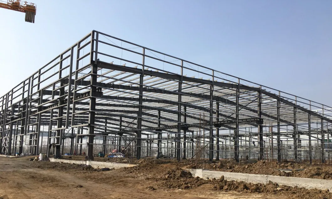 H Section Steel Warehouse Construction Light Industrial Steel Warehouse