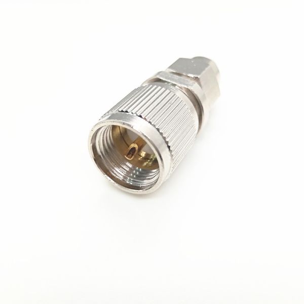 Industrial Grade Mini UHF SL12 Straight Male Solder Type RF Connector with Nickel-plated Brass and PTFE Insulator