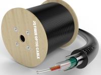 Gyxtw Cables de fibra óptica Aérea Cables blindados de fibra óptica con mensajero GYXTW