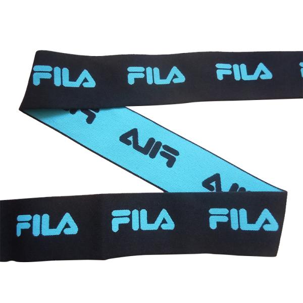 Nylon / Polyester / Cotton Webbing Jacquard Elastic Band For Garment / Underwear