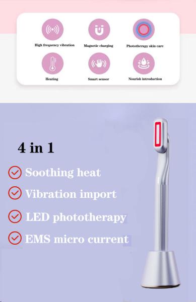 Anti Aging Fatigue Led Lip Wrinkle Remover Massager Magic Pen Beauty Ems Eye Wand Stick Eye Beauty Tool