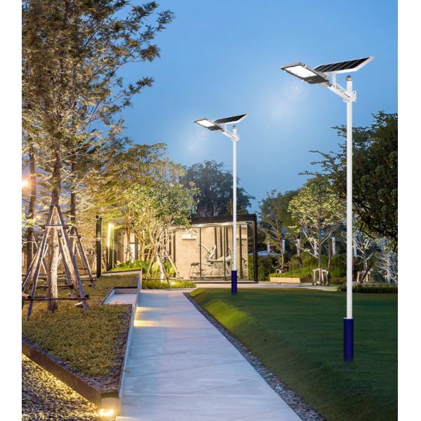 120W Waterproof IP65 LED Solar Street Light Outdoor Lamp With Remote Control