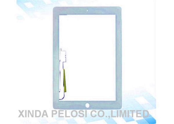 Glass Resistive Touch Screen Standard Resolution For Ipad Black White AAA Grade
