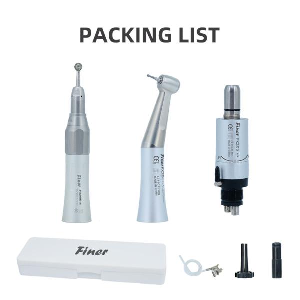 Kit dental de baja velocidad Contra Angel Handpiece con riego de agua externo