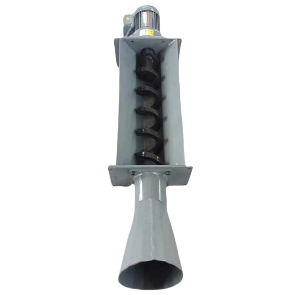 Custom Screw Conveyor Chain Scraper Screw Crusher Waste Material Screw Conveyor Stainless Steel U-Type Screw Crusher for Industrial Plants