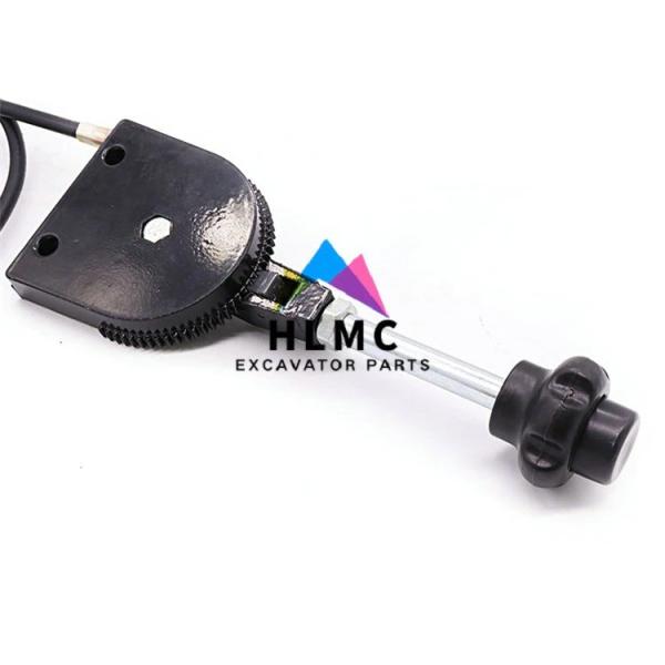 Manual Hand Throttle Control Cable 2m 2.5m 3m Excavator Parts Accelerator Cable