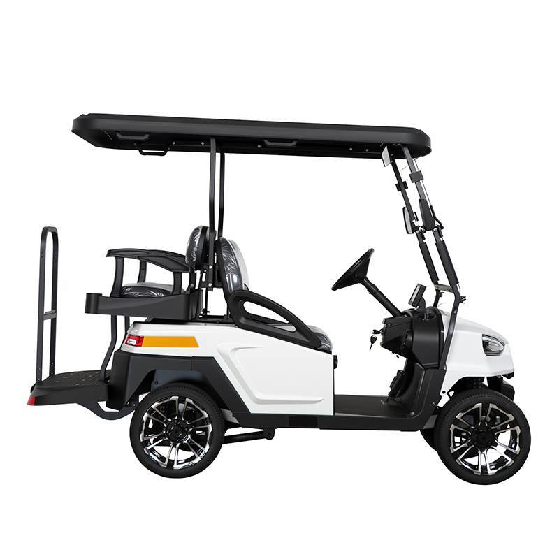 Electric Golf Carts Featuring Intelligent Onboard Charger and 48V 105Ah Lithium Battery Ensuring Energy and Extended Operation Time